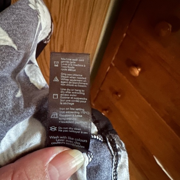 George midi dress soft knit faux wrap v-neck long sleeves 2X EUC black - Picture 7 of 9